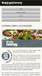 Mobile Screenshot of catering.simplygastro.eu